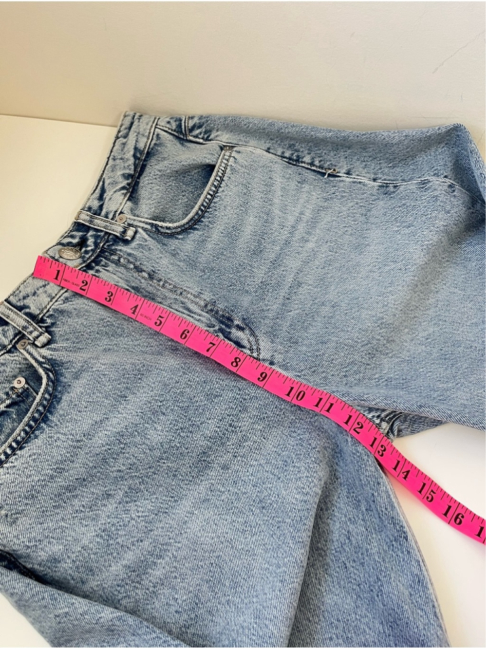 Rag and Bone Charlie Panelled Frayed Jeans Size 27 - Picture 14 of 15